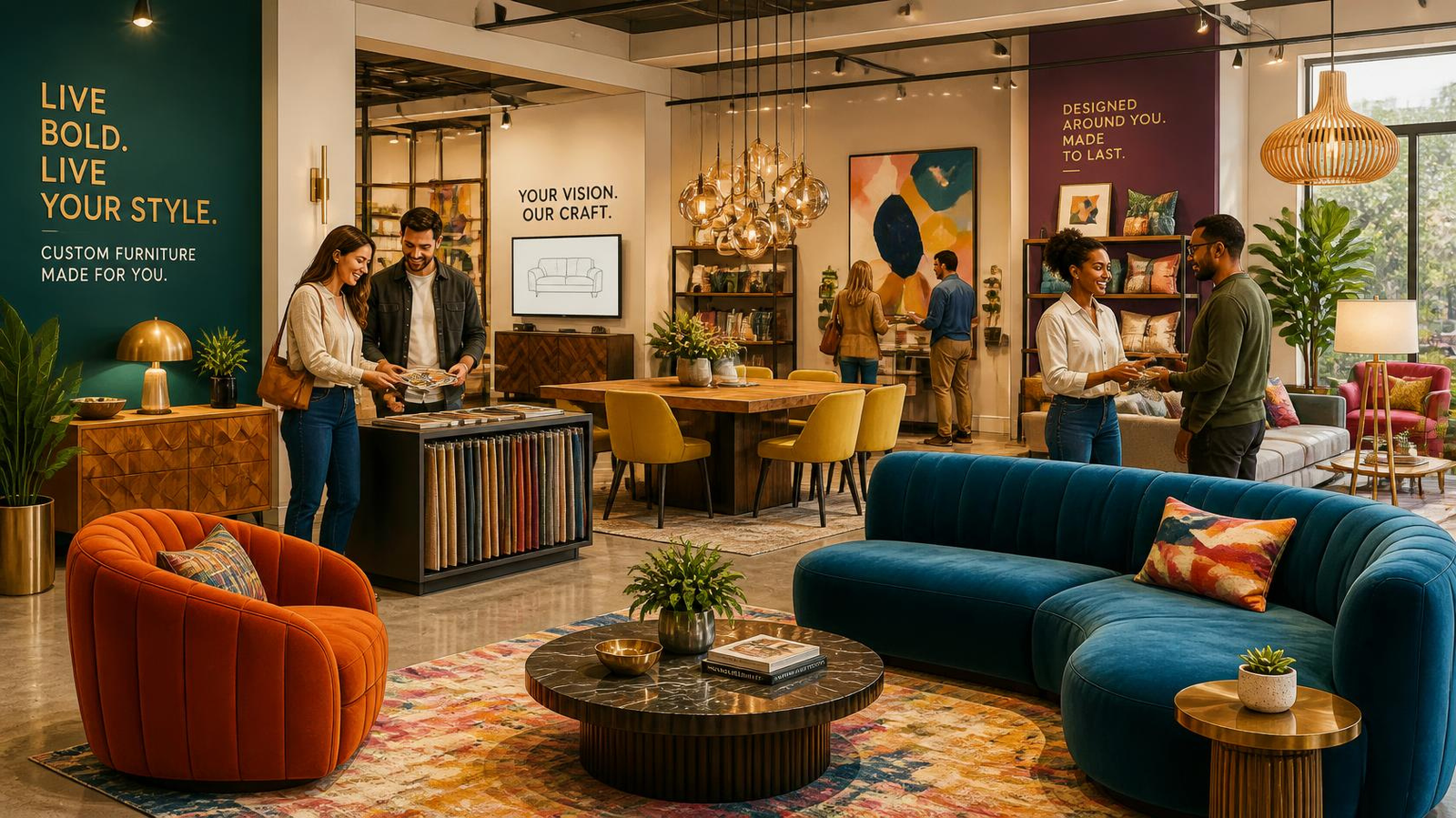 Lelah dengan Furnitur Pasaran Ini Solusi dari Jasa Pembuatan Custom Furniture